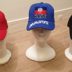 Haïti. Casquette Haïti rouge Réf26