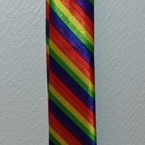 Réf7Cravate-rayures-multicolores. Prix : 20€