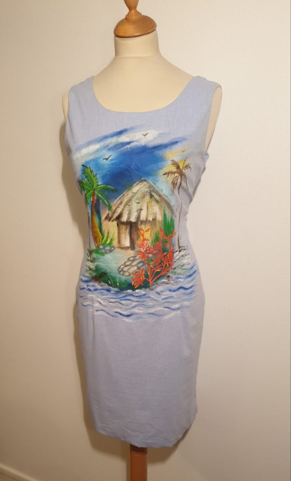 Robe droite Carabela Réf38