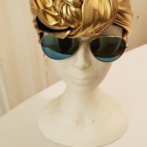 Turban spécial doré Réf3