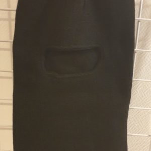 Cagoule noire grand œil 1