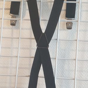 Bretelle noire fine Réf15