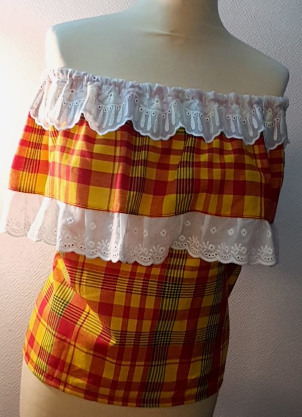 Corsage Madras Réf6.1 – Image 4