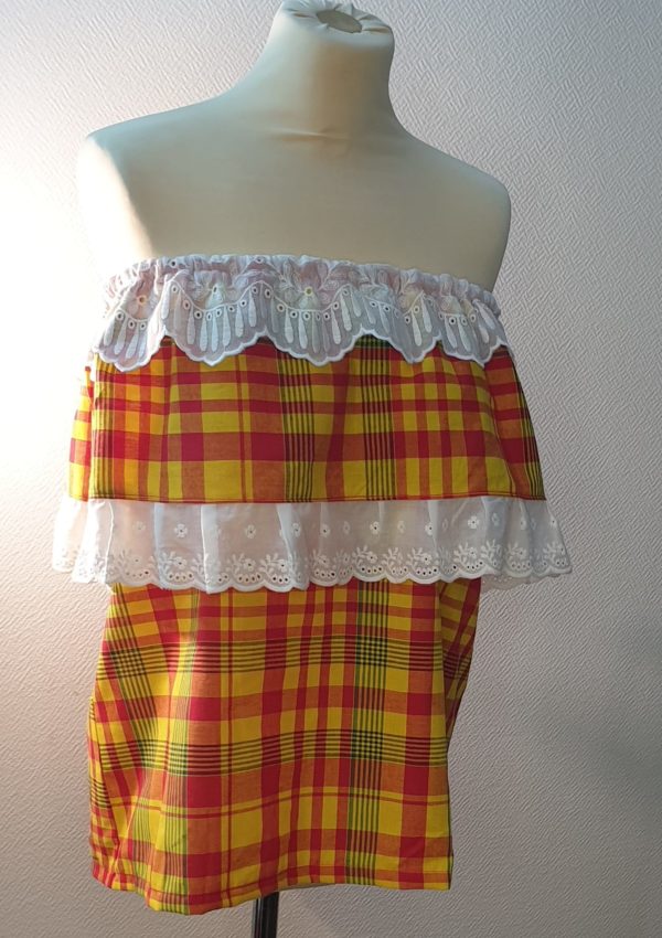 Corsage Madras Réf6.1 – Image 3