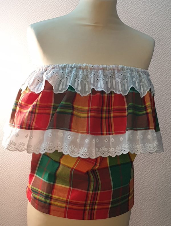 Corsage Madras Réf7.1 – Image 3