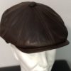 Réf2.1-Beret-casquette-en-cuir-marron.-Coupe-Stetson.-Entierement-doublee-en-tissu-polyester-matelasse.-Made-in-Italie.-56-57-58-60.-89E.jpg