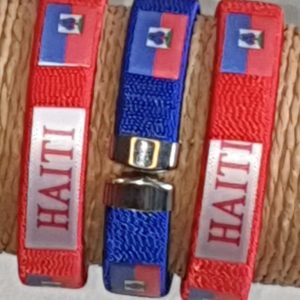 Bracelet drapeau Haïti Réf1.1