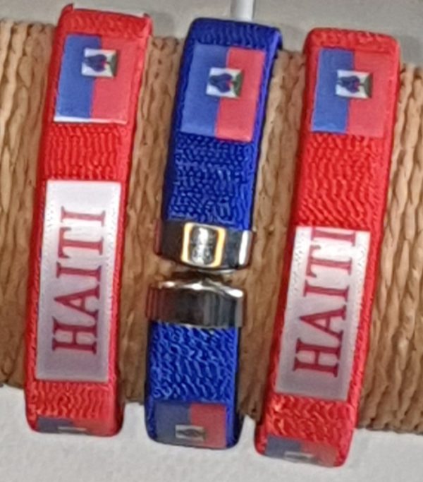 Bracelet drapeau Haïti Réf1.1