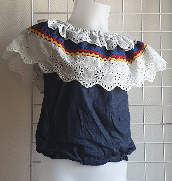 Tenue karabela haïtienne enfant Réf4 – Image 5