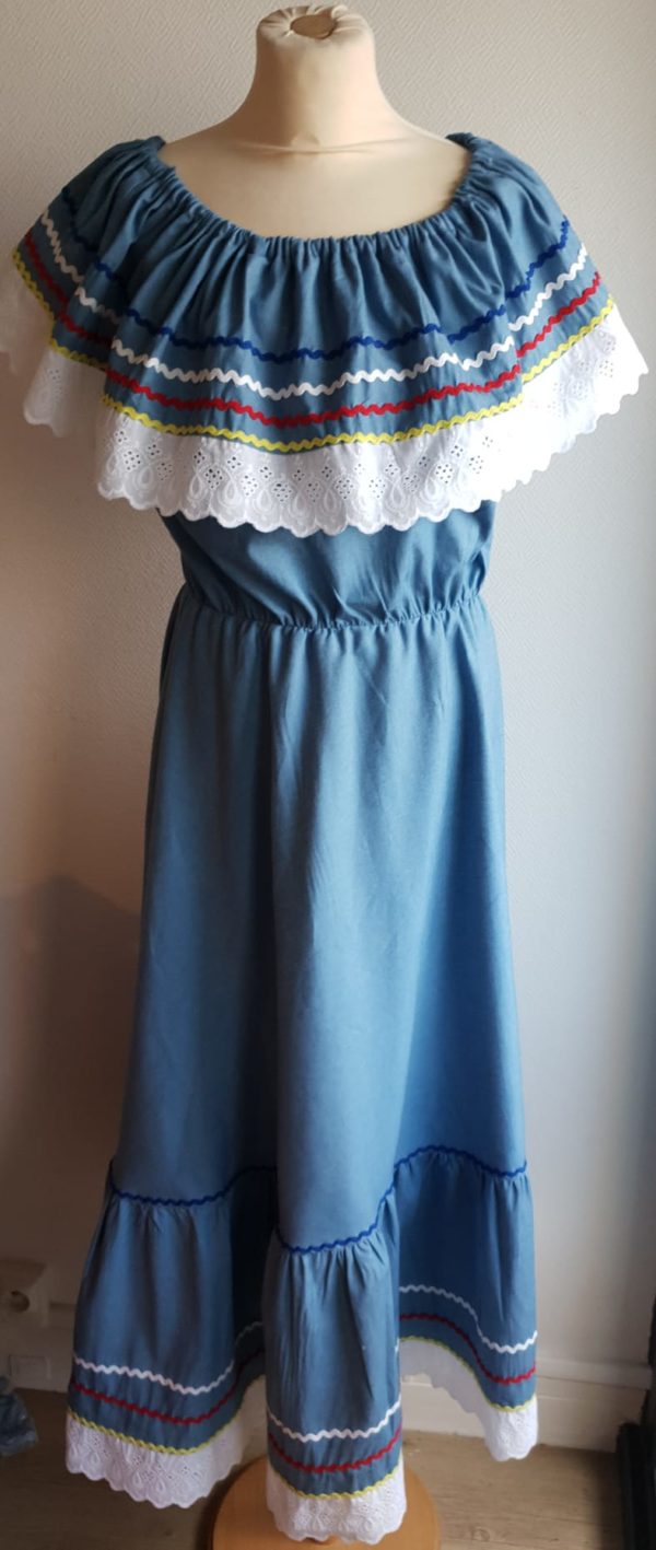 Robe Carabela bleue Réf25 – Image 2