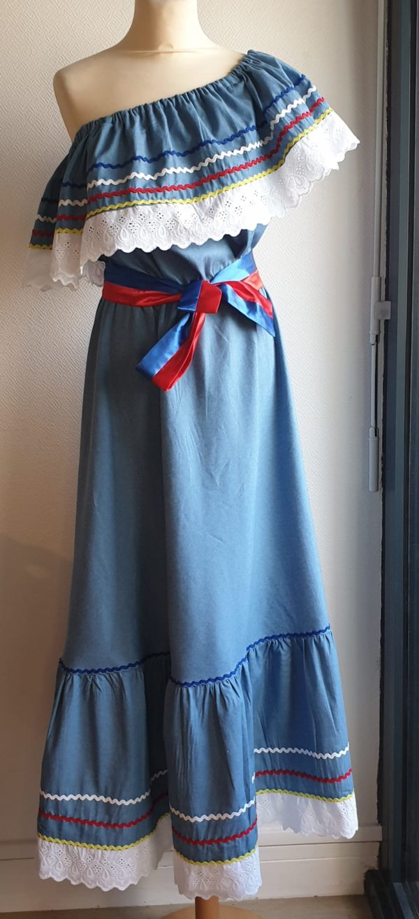 Robe Carabela bleue Réf25 – Image 3