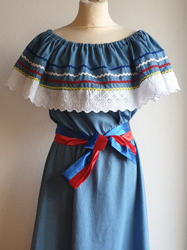 Robe Carabela bleue Réf25 – Image 4
