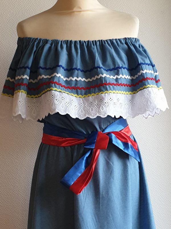 Robe Carabela bleue Réf25 – Image 5