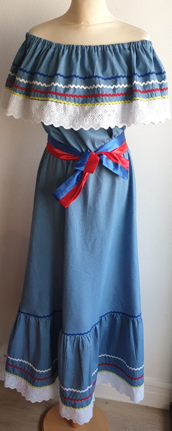 Robe Carabela bleue Réf25 – Image 7