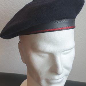 Réf9.1 Béret basque en laine imperméable bleu marine fabriqué en France 54 à 60 23,50€