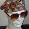 Réf19.1 Beret-unisexe-entierement-double.-Elastique-a-larriere.-Couleur-arlequin.-Taille-unique