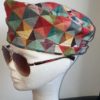 Réf.19.2 Béret unisexe entièrement doublé. Élastique à l'arrière. Couleur arlequin.